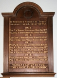 Cox George (memorial board in Hedgerley church)