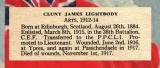 LIGHTBODY CLUNY JAMES (McGill university roll of honour, 1926)