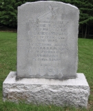 Lusk Robert Bruce (family grave marker in Bellevue Cemetery, Aylmer, Quebec)