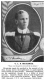 MACKENZIE GEORGE LAWRENCE BISSET (Torontonensis 1913, university of Toronto year book)
