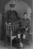 MAUGHAN PERCIVAL GEORGE (with his brother Clare, standing)
