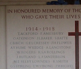 LANGSTONE ARTHUR (Gerrards Cross memorial centre)