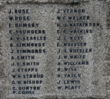 STROUD WALTER HAROLD (Wooburn Green war memorial)