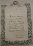 MUNRO JOHN (letter from the Postmaster General)