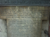 SAVAGE CUTHBERT FARRAR (memorial on the Smithfield Gate, leading into the church of St. Bartholomew-the-Great)