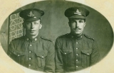 SLACK FRANCIS JOSEPH (   F.J. Slack (left) and W.T. Starr, photographed in Trawsfynydd, Wales, August 1915)