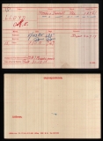 Lloyd George Edward (medal card)