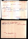 BLANE JAMES PITCAIRN (medal card)