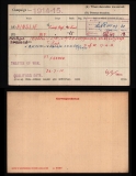 AINSLIE MONTAGUE FORWOOD (medal card)