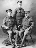   	 SEABROOK WILLIAM KEITH (standing, his brothers Theo Leslie left and George Ross right)