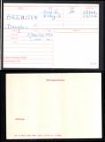 Brewster Douglas (Medal card)