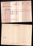 GASKIN HERBERT (medal card)