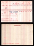 HORTON JAMES (medal card)