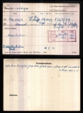 PALMER SAMUEL (medal card)