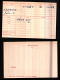 ROBINSON JOHN MORGAN (medal card)