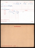 SKINNER WILLIAM (medal card)