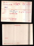 TAYLOR JOHN THOMAS (medal card)