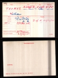 THOMAS WILLIAM (medal card)