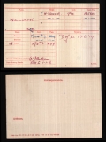 WILLIAMS ELLIS VAUGHAN(medal card)