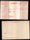 GLENNON JOSEPH (medal card)