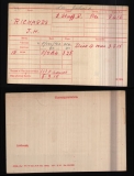 RICHARDS J H (medal card)