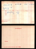 ARCHER SIDNEY GEORGE (medal card)