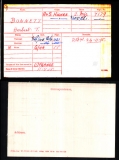 BUNNETT HERBERT THOMAS(medal card)