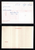 SMITH ALEXANDER (medal card)