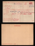 AITKEN ALBERT EASTON HOGG(medal card)