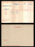 ANDERSON ROBERT EDGAR(medal card)