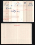 McGREGOR JAMES(medal card)