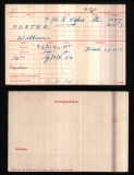 PORTER WILLIAM HUTCHISON(medal card)