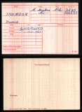 THOMSON DAVID(medal card)