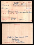 WILSON JOHN NORMAN(medal card)