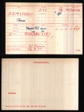 ARMSTRONG THOMAS(medal card)