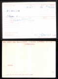 BROOKES CHARLES F(medal card)