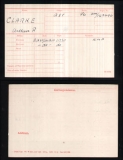 CLARKE ARTHUR ROBERT(medal card)