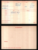 ANGER WILLIAM JAMES(medal card)