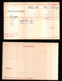 ARMSTRONG GEORGE(medal card)