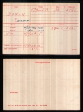 DORAN BERNARD (medal card)