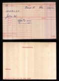 MORLEY JOHN WILLIAM(medal card) 