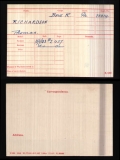 RICHARDSON THOMAS (medal card)