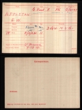 APPLETON EDWARD WILLIAM(medal card) 