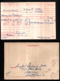 GULLAND ALEXANDER FALKLAND(medal card)