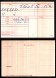 HARROD REGINALD HARRY(medal card) 