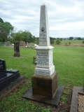 WOODS WILLIAM CHARLES (memorial erected by Euroka high school)