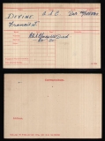 DEVINE FRANCIS JOSEPH(medal card) 