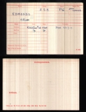 EDMONDS OLIVER(medal card)