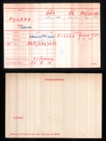 HYLAND THOMAS (medal card)