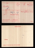 KEMP WILLIAM JAMES THOMAS(medal card)